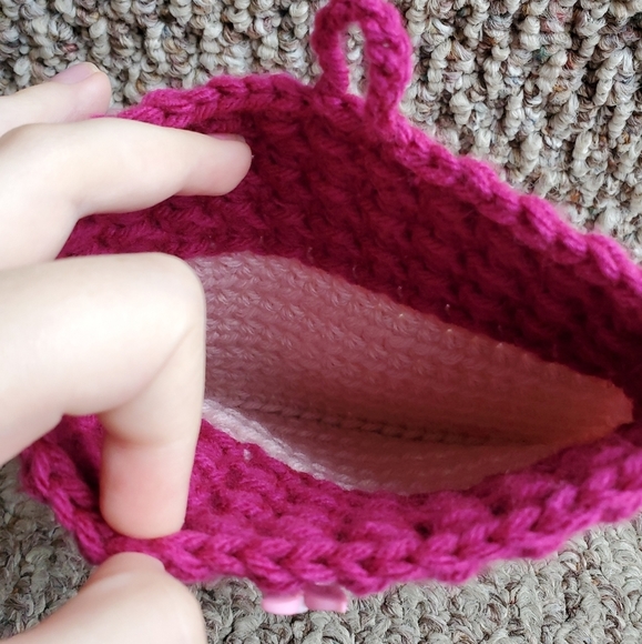 🎁Piglet Handmade‎ Crocheted Bag - Picture 4 of 5